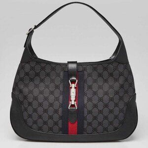 Balenciaga x Gucci Grey/Black Coated Canvas/Leather The Hacker Project 1961 M...